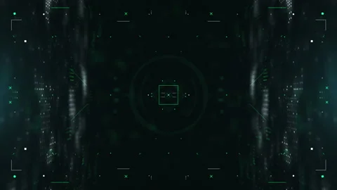 Digital Structure Data Stock Footage 193636051