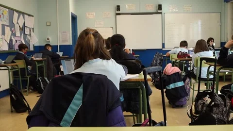 Digital students Stock Footage 150154471