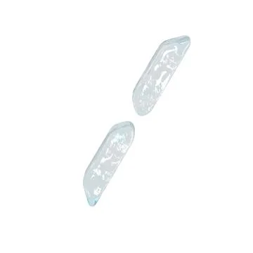 Digital symbol made of ice Stock Illustration