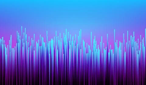 Digital Synthwave Background Stock Illustration
