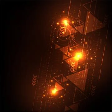 Digital systems that are exchanging information. Stock-Illustration