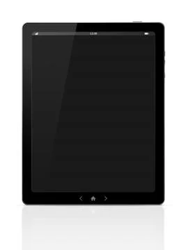 Digital tablet with clipping path Stock Illustration