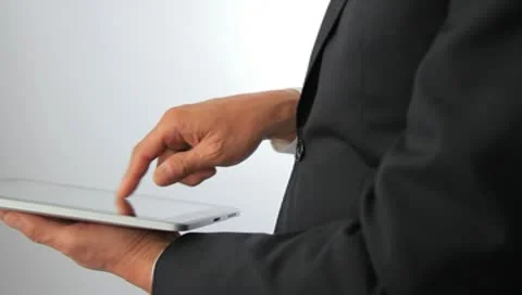 Digital tablet Stock Footage 10564169