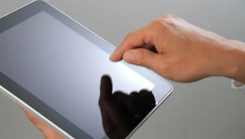 Digital tablet Stock Footage 10564174