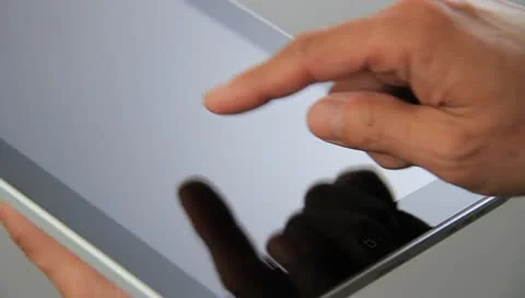 Digital tablet Stock Footage 10564175