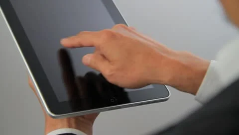 Digital tablet Stock Footage 10564179
