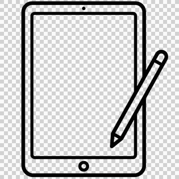 Digital tablet Stock Illustration