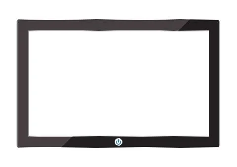 Digital tablet isolate on white background Stock Illustration