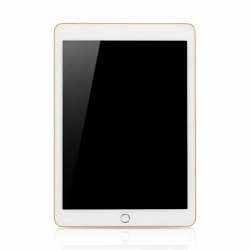 Digital tablet isolated. Stock Photos