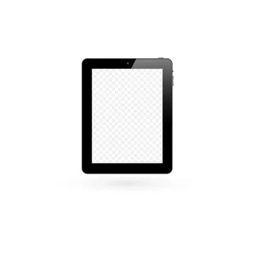 Digital tablet mockup, blank realistic gadget. Stock Vector illustration Stock Illustration