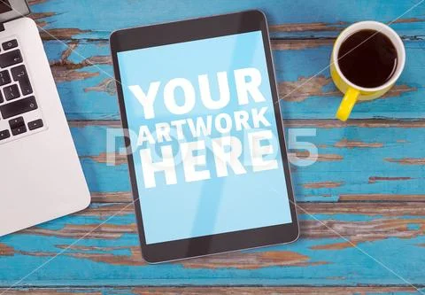 Digital tablet mockup PSD Template PSD Template