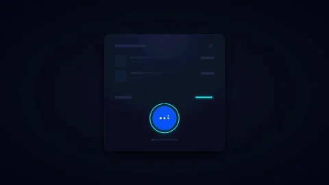 Digital task completion ui animation: loading progress bar and success chec.. Stock Footage 344862897