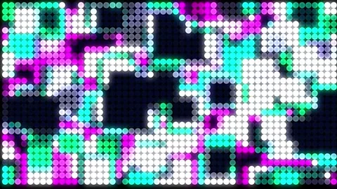 Digital tech background animation video, cyber technology animation Stock Footage 309901629