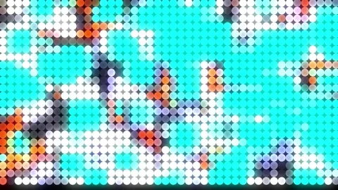 Digital tech background animation video, cyber technology animation Stock Footage 309902308