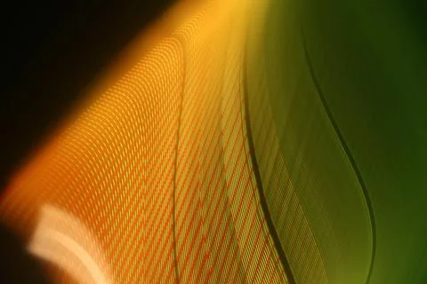 Digital tech background design with abstract illuminated lines Illustrazione stock