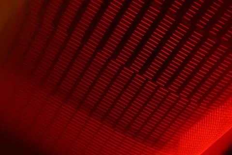 Digital tech background design with abstract red lights Stock Illustration