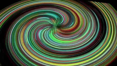 Digital Tech Background Video, Futuristic Circuit Motion Stock Footage 309902329