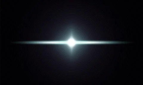 Digital tech glowing circle line background. Illustrazione stock