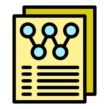 Digital tech icon vector flat Stock Illustration