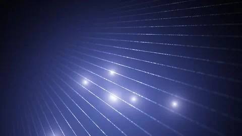 Digital tech lines with looped blue lights animation background Stock Footage 341155464