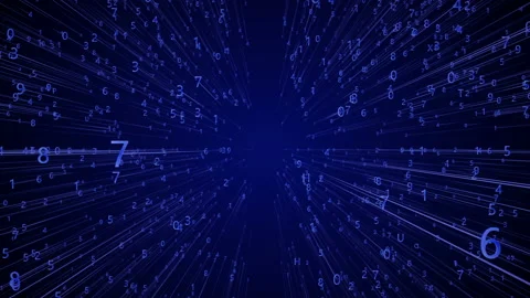 Digital technological intro. Stock Footage 108348092