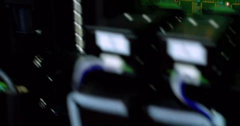Digital technological production of motherboards on CNC machine. Stock Footage 332851069