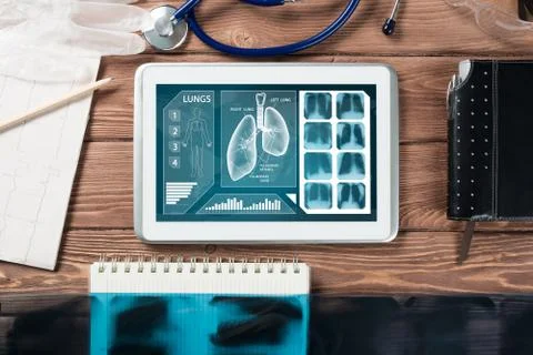 Digital technologies in medicine Stock Photos