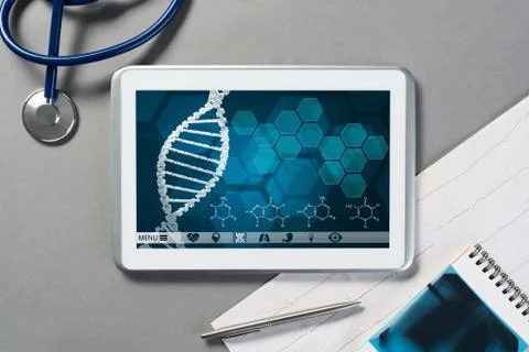 Digital technologies in medicine Stock Photos