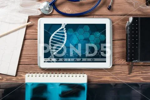 Digital technologies in medicine Stock Photos