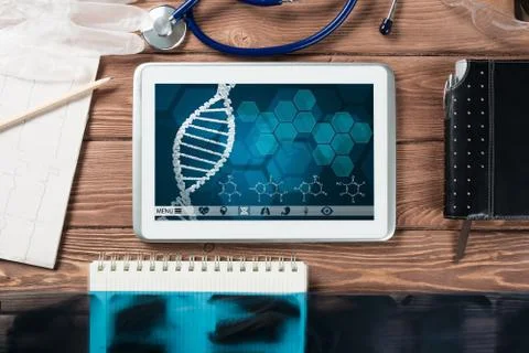 Digital technologies in medicine Stock Photos