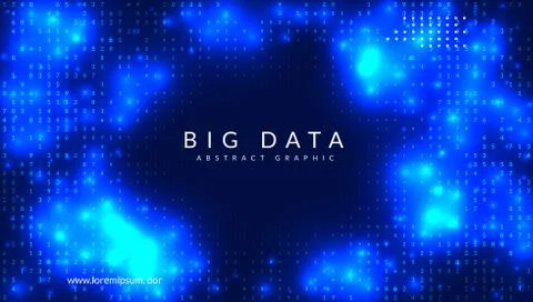 Digital technology abstract background. Artificial intelligence, Stock Illustration