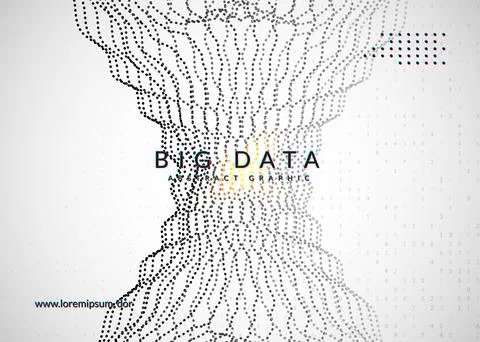 Digital technology abstract background. Artificial intelligence, Stockillustratie