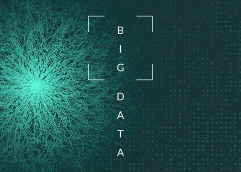 Digital technology abstract background. Artificial intelligence, Stock Illustration