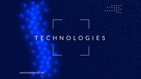 Digital technology abstract background. Artificial intelligence, 스톡 일러스트