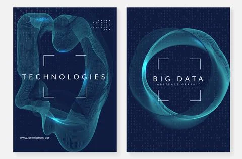 Digital technology abstract background. Artificial intelligence, Stock Illustration