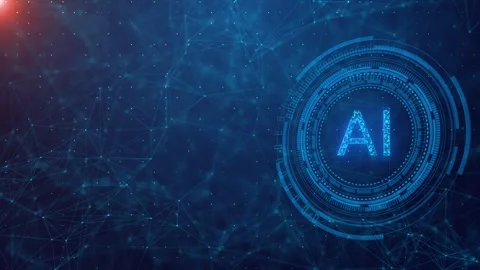 Digital technology AI 3D Big Data, business integration advanced technology Stock Footage 295186774