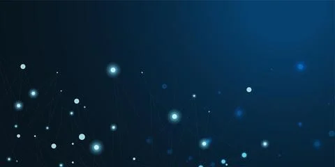 Digital technology and internet network connection, big data, digital marke.. Stock Illustration