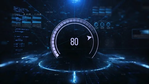 Digital technology and science background 스톡 동영상 91995665