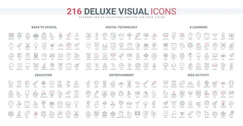 Digital technology and smart devices for city life, entertainment and games line Illustrazione stock