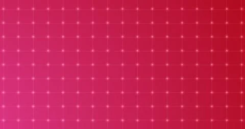 Digital technology animated Grid Background. Digital small square and dots .. Stock Illustration