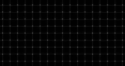 Digital technology animated Grid Background. Digital small square and dots .. Stock Illustration