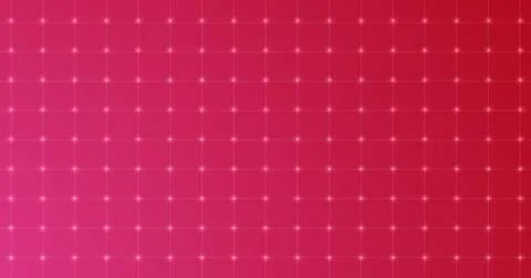 Digital technology animated Grid Background. Digital small square and dots .. Stock Illustration