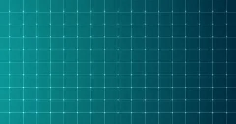 Digital technology animated Grid Background. Digital small square and dots .. Stock Illustration