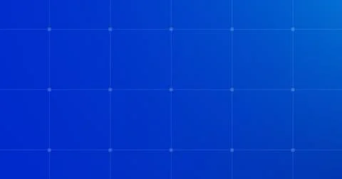 Digital technology animated Grid Background. Digital small square and dots .. Stock Illustration