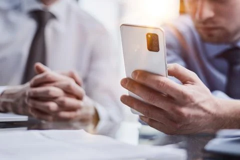 Digital technology applications and solutions for business development Stock Photos