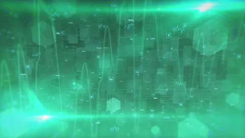 Digital Technology Background 2 Stock Footage 237037490