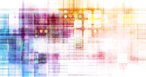 Digital Technology Background with Advanced AI Abstract Concept Looping Stock Footage 329341403