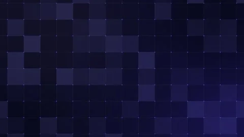 Digital technology background animation with blue square pixels flickering dots Stock-Footage 310048657