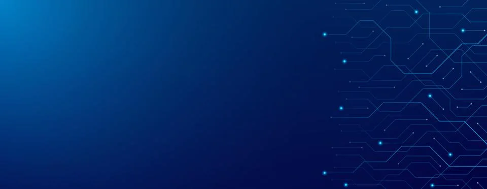 Digital technology background concept Illustrazione stock
