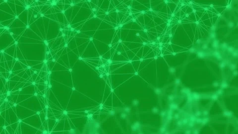 Digital technology background with connecting dots and lines Stock Footage 330342163